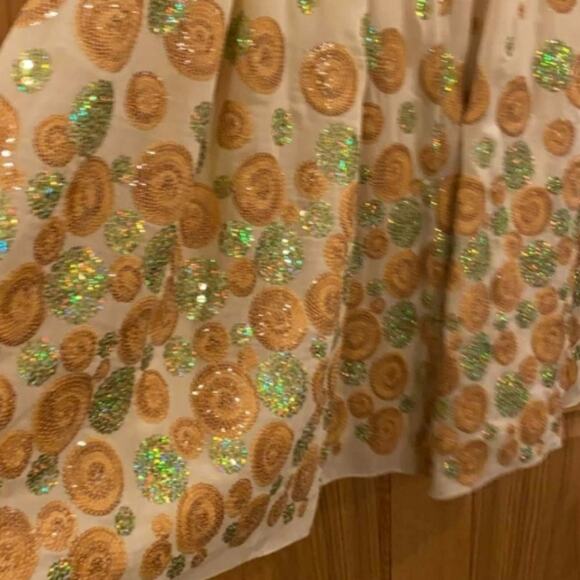 MIKAEL AGHAL Ladies Terracotta Sleeveless Embroide - Picture 15 of 16